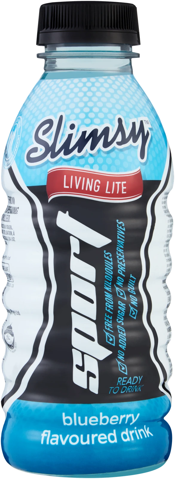 Slimsy Sport Blueberry 500 ml bottle