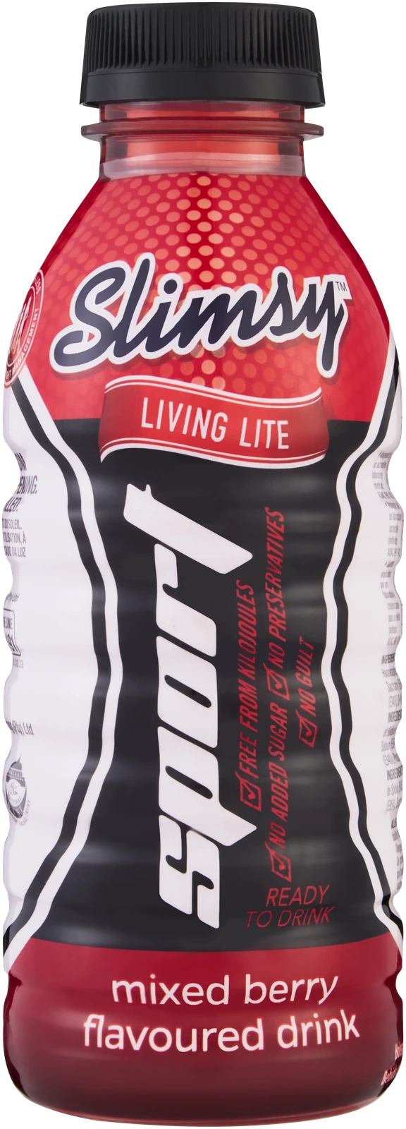 Slimsy Sport Mixed Berry 500 ml bottle
